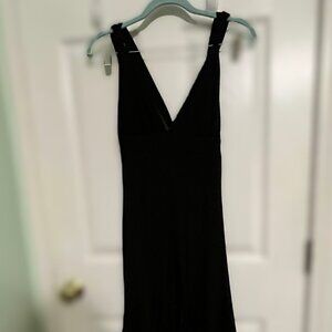 Black Halter dress by DZ, Size L